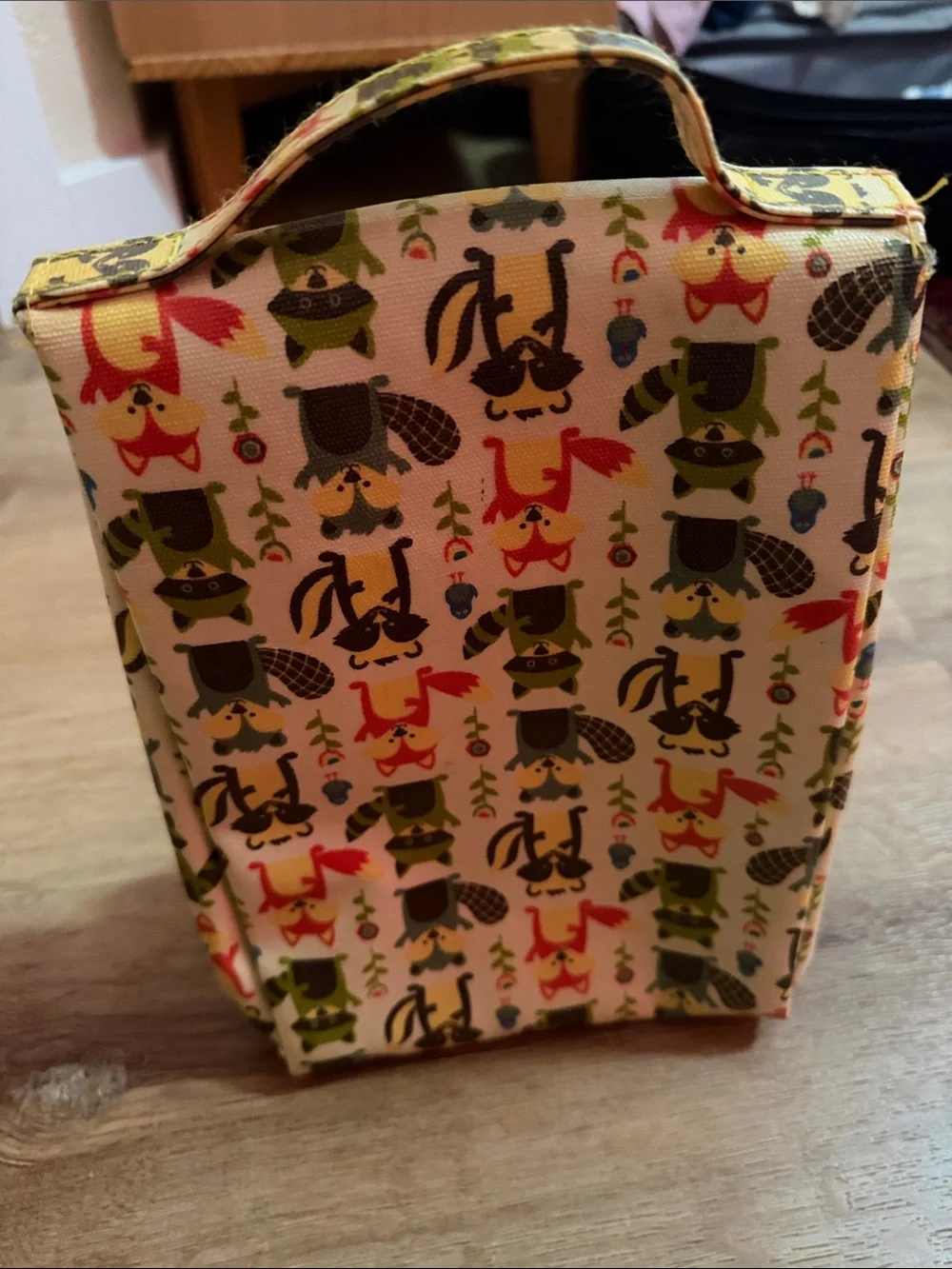 Sugar Booger Woodland Friends Lunch Bag - Yellow